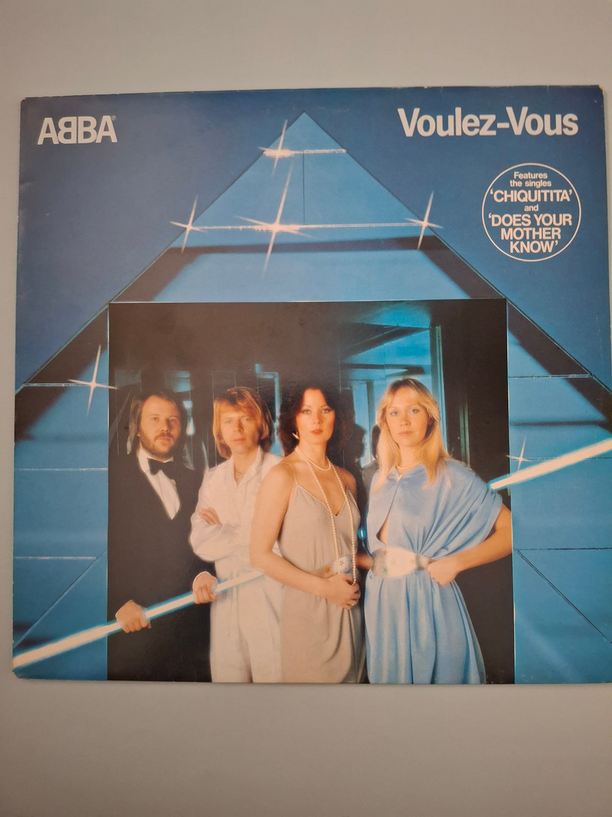 ABBA - Voulez-Vous (Vintage UK Vinyl LP, Epic Records) - CBS Nice Price Edition