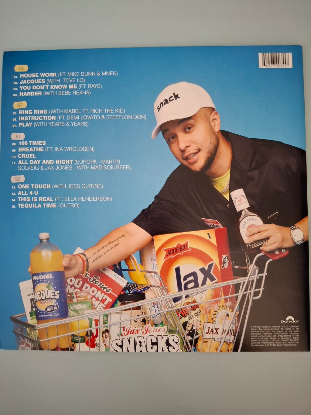 Jax Jones - Snacks (2019 Original Gatefold Double Vinyl LP)