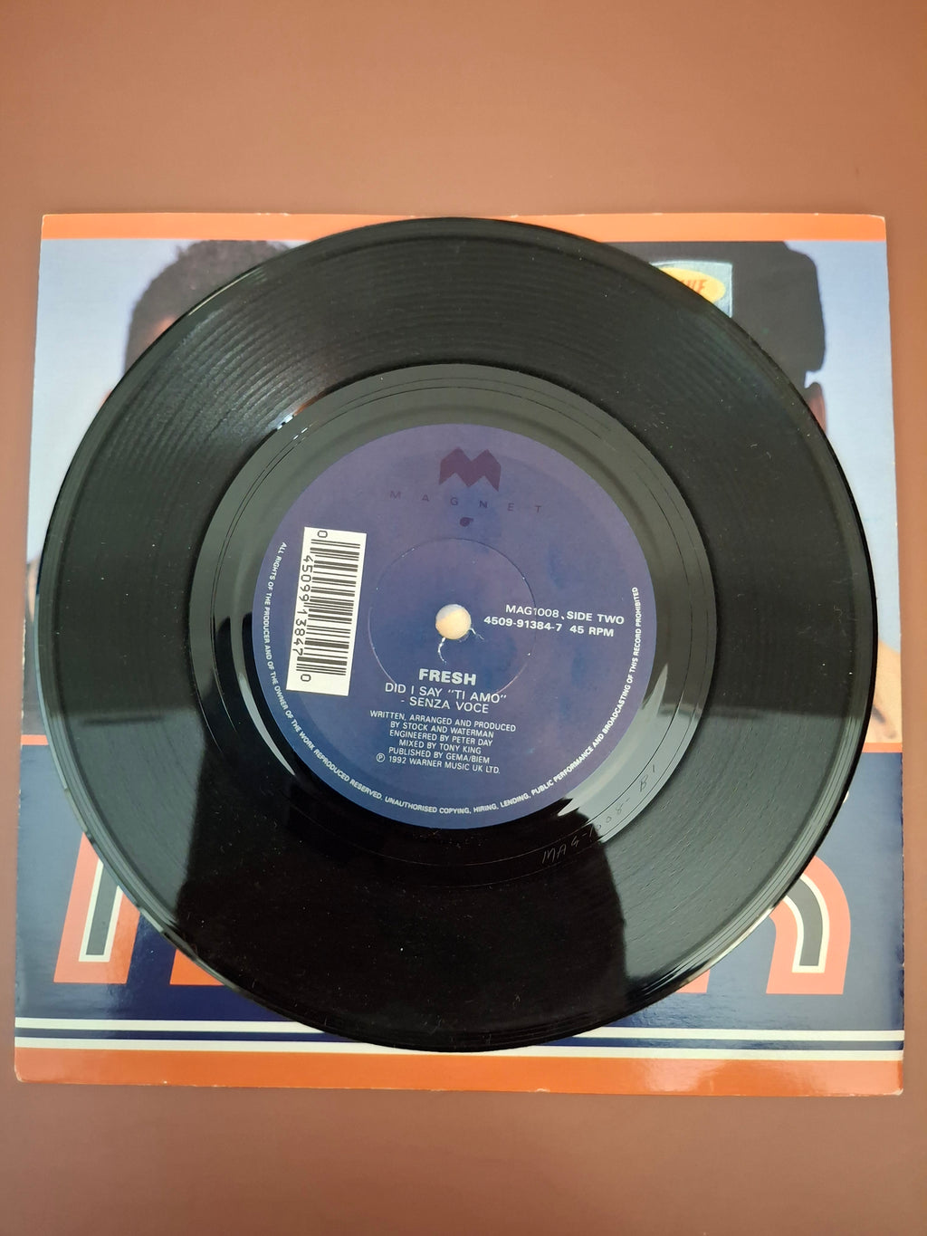 Fresh - Did I Say "Ti Amo"? 7" Vinyl Single (Original 1992 UK Promo First Pressing, Magnet MAG1008)