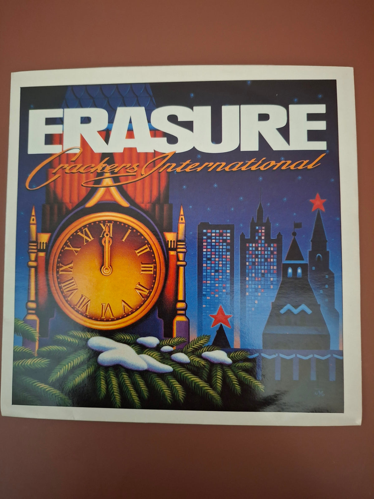 Erasure - Crackers International 4-Track 7" Vinyl EP (Original 1988 UK First Pressing, E Mute 93)