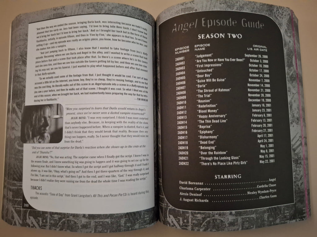The Angel Casefiles Volume One Official TV Companion Guide (Pre-Owned)