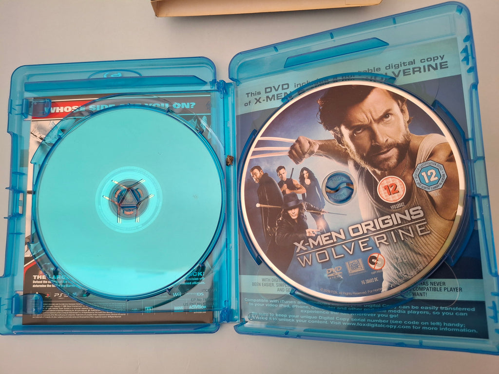 X-Men Origins: Wolverine (Blu-ray + DVD Triple Play Edition, 2009) Pre-Owned