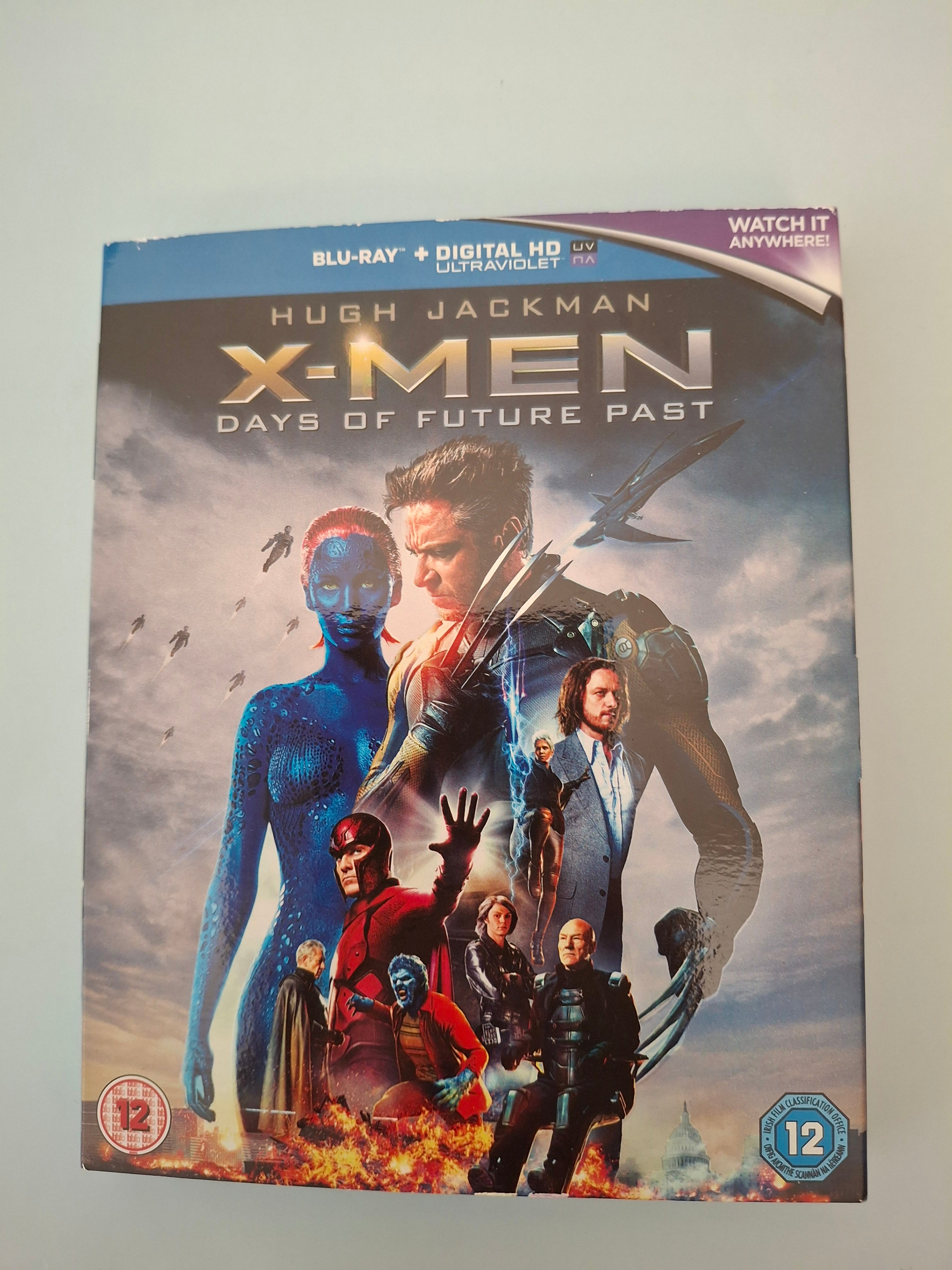 X-Men: Days of Future Past (Blu-ray + Slipcover, 2014) Pre-Owned
