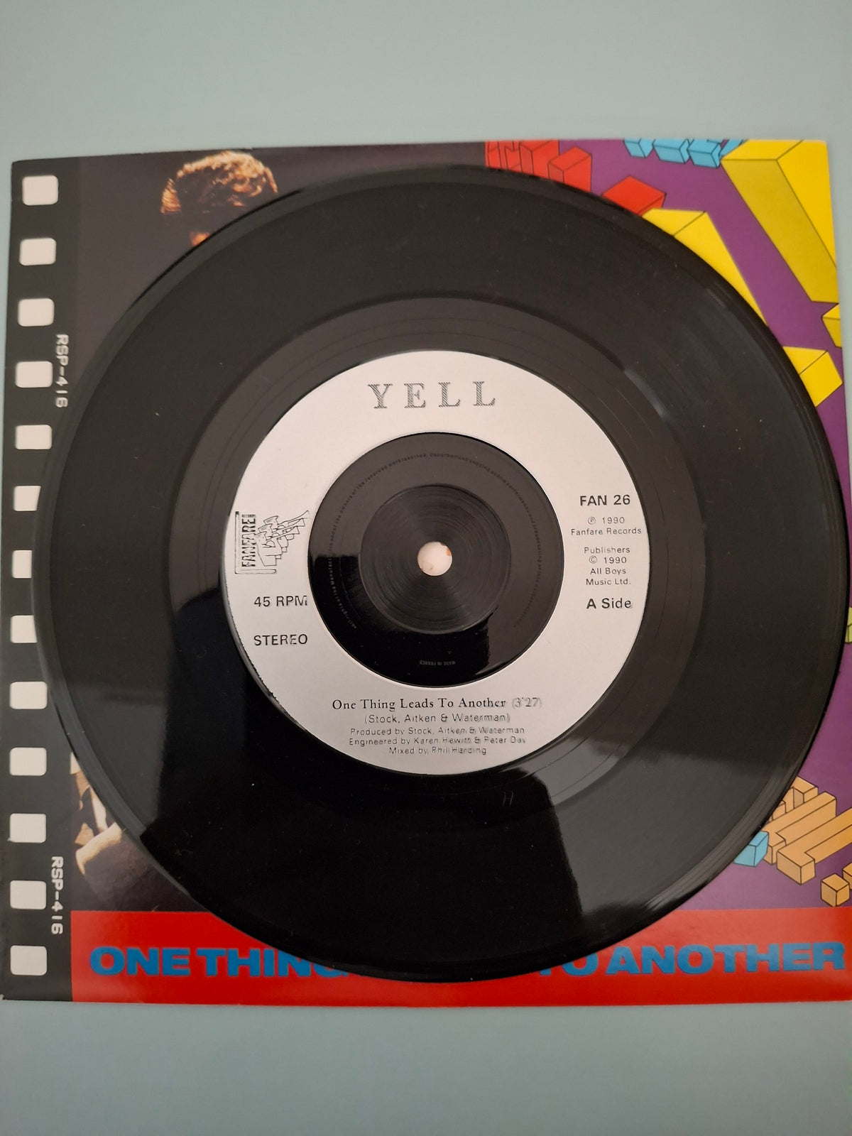 Yell! - One Thing Leads To Another 7" Vinyl Single (1990 PWL Synth-Pop)