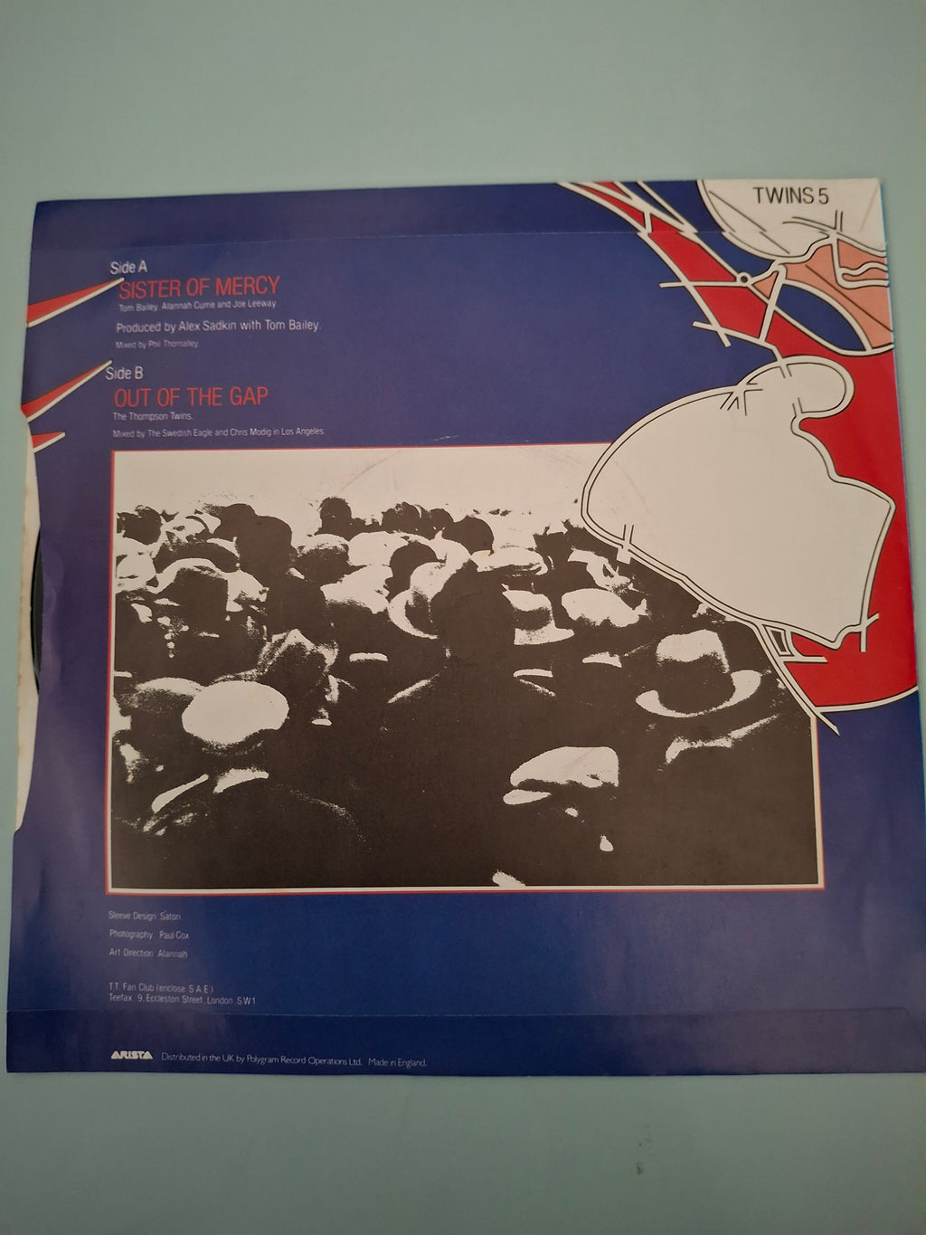 Thompson Twins - Sister Of Mercy 7" Vinyl Single (1984 New Wave Pop)