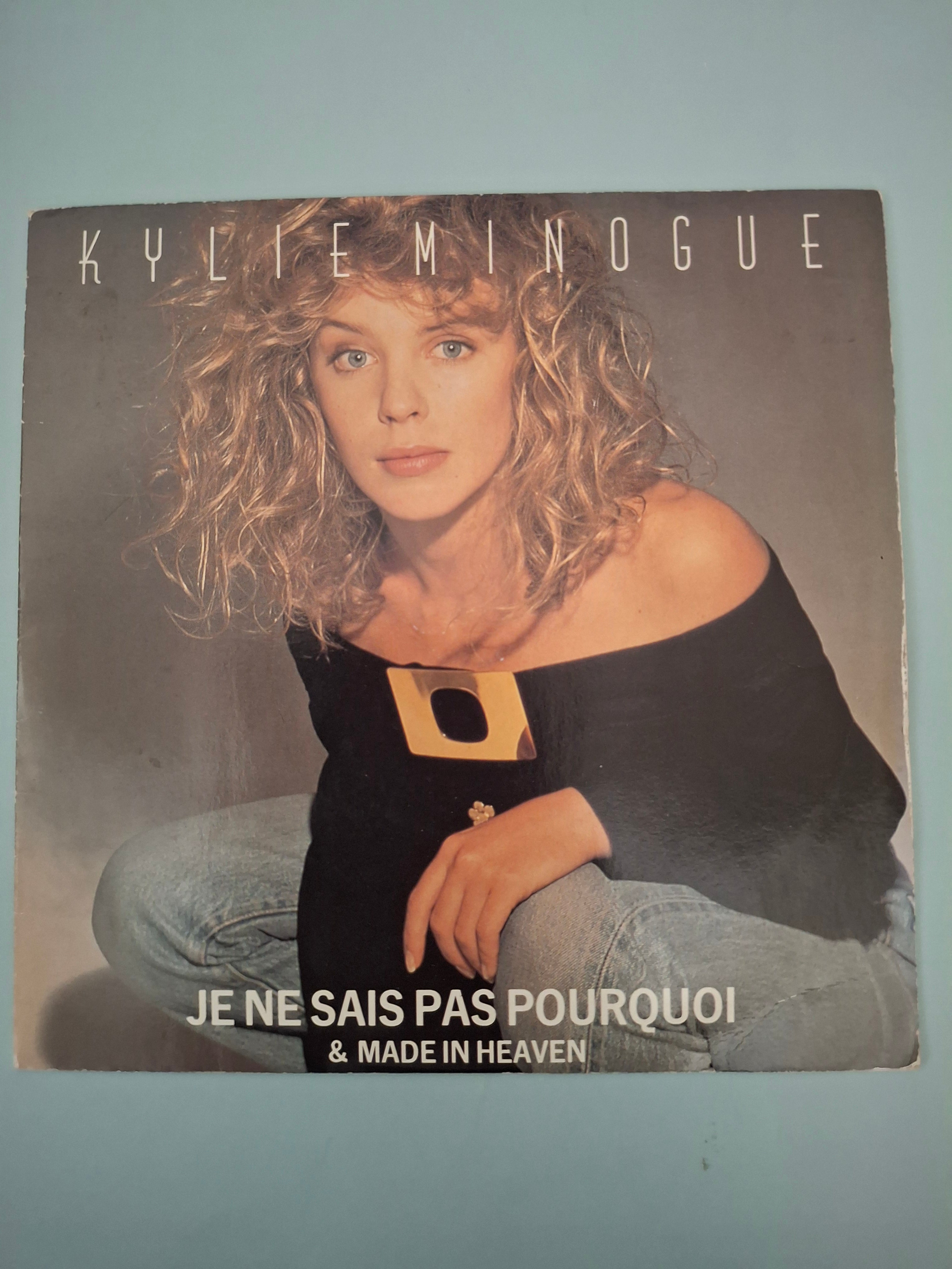 Kylie Minogue - Je Ne Sais Pas Pourquoi & Made In Heaven 7" Vinyl Single (1988 PWL Hit Factory Pop)