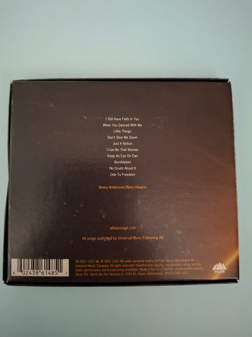 ABBA - Voyage Limited Deluxe Box Set CD Album (2021 UK / EU Polar First Edition)