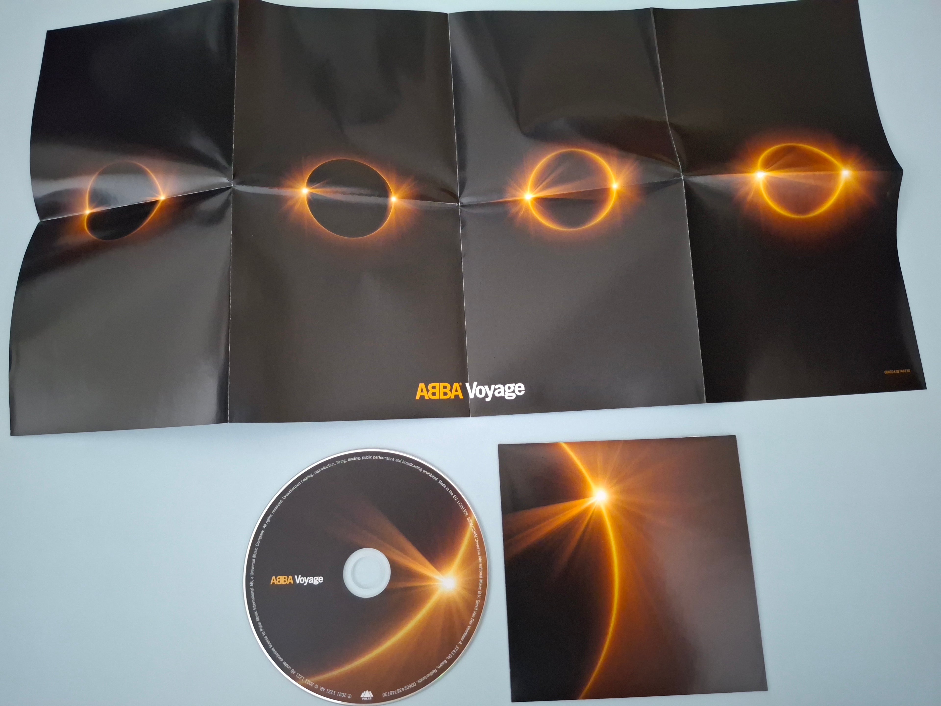 ABBA - Voyage Limited Edition Digipak CD with Exclusive Björn Cover (2021 UK / EU First Pressing)