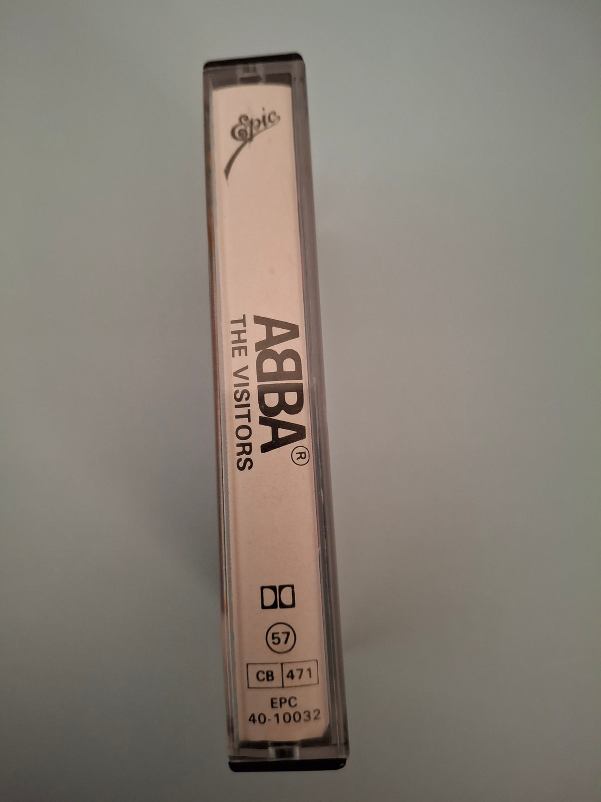 ABBA - The Visitors Original Cassette Tape (1981 UK Epic First Pressing)