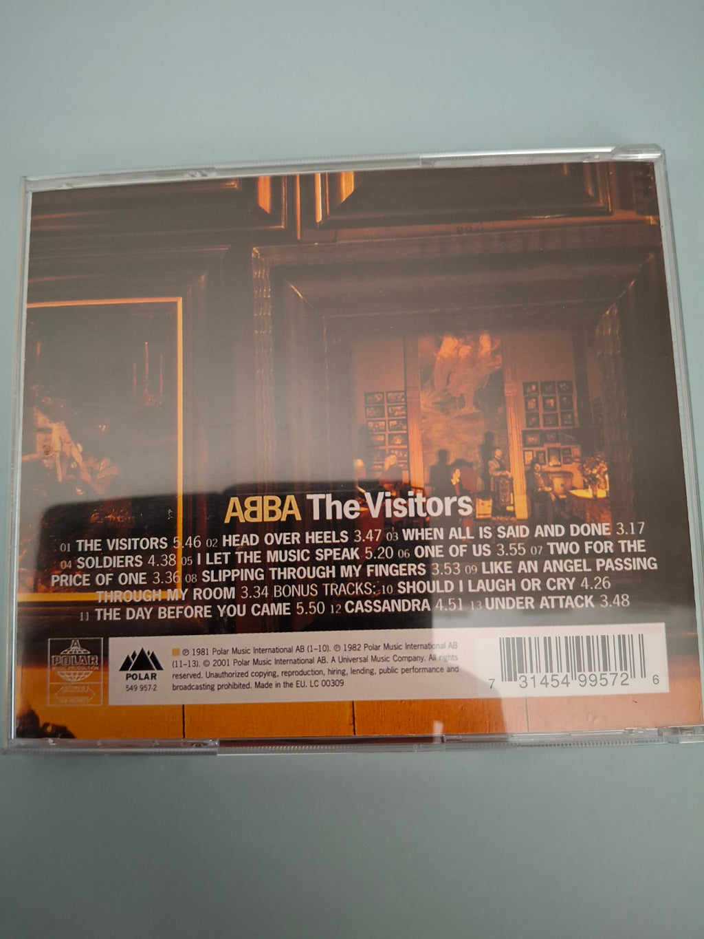 ABBA - The Visitors 24-Bit Digitally Remastered CD with 4 Bonus Tracks (2001 Re-release)