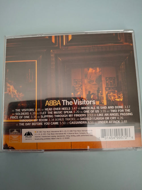 ABBA - The Visitors 24-Bit Digitally Remastered CD with 4 Bonus Tracks (2001 Re-release)