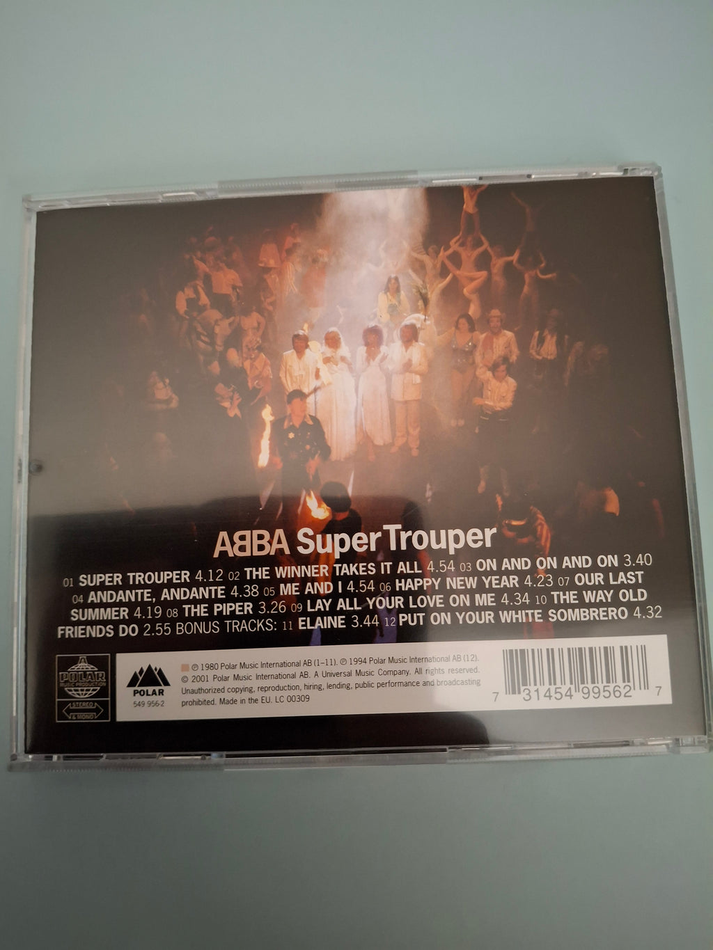 ABBA - Super Trouper 24-Bit Digitally Remastered CD with 2 Bonus Tracks (2001 Re-release)