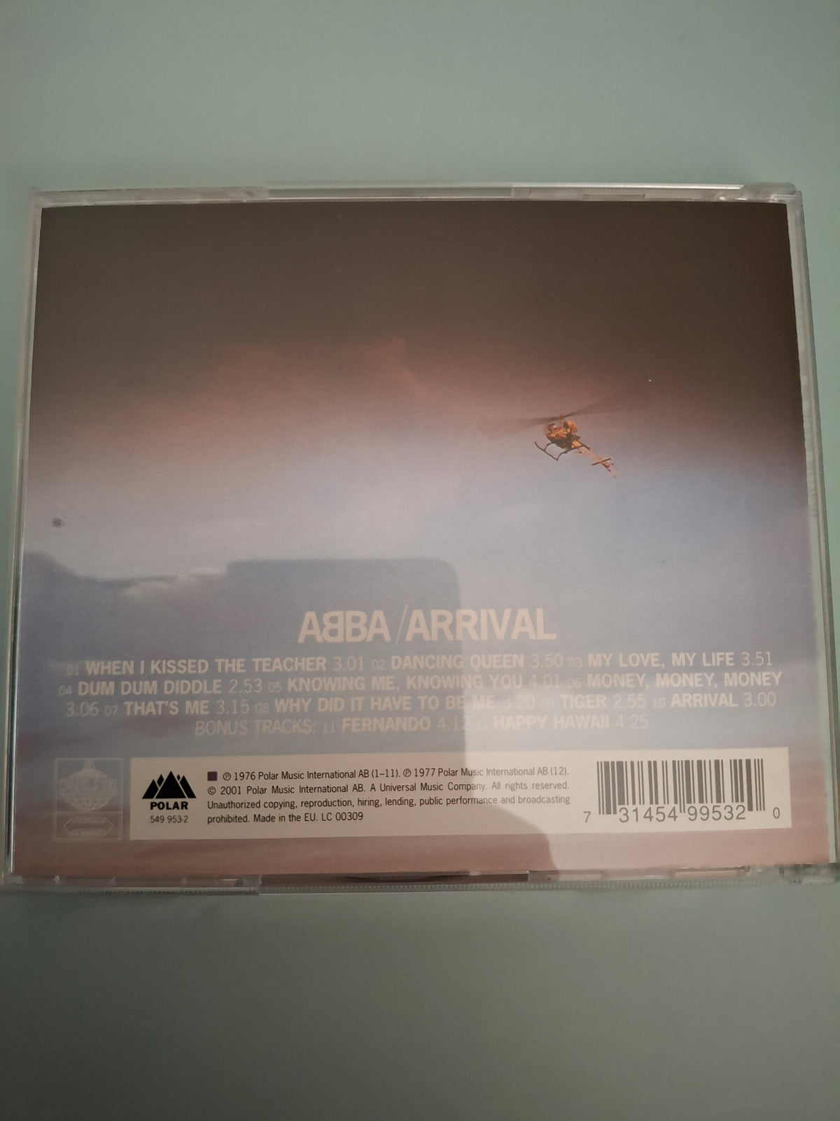 ABBA - Arrival 24-Bit Digitally Remastered CD with 2 Bonus Tracks (2001 Re-release)