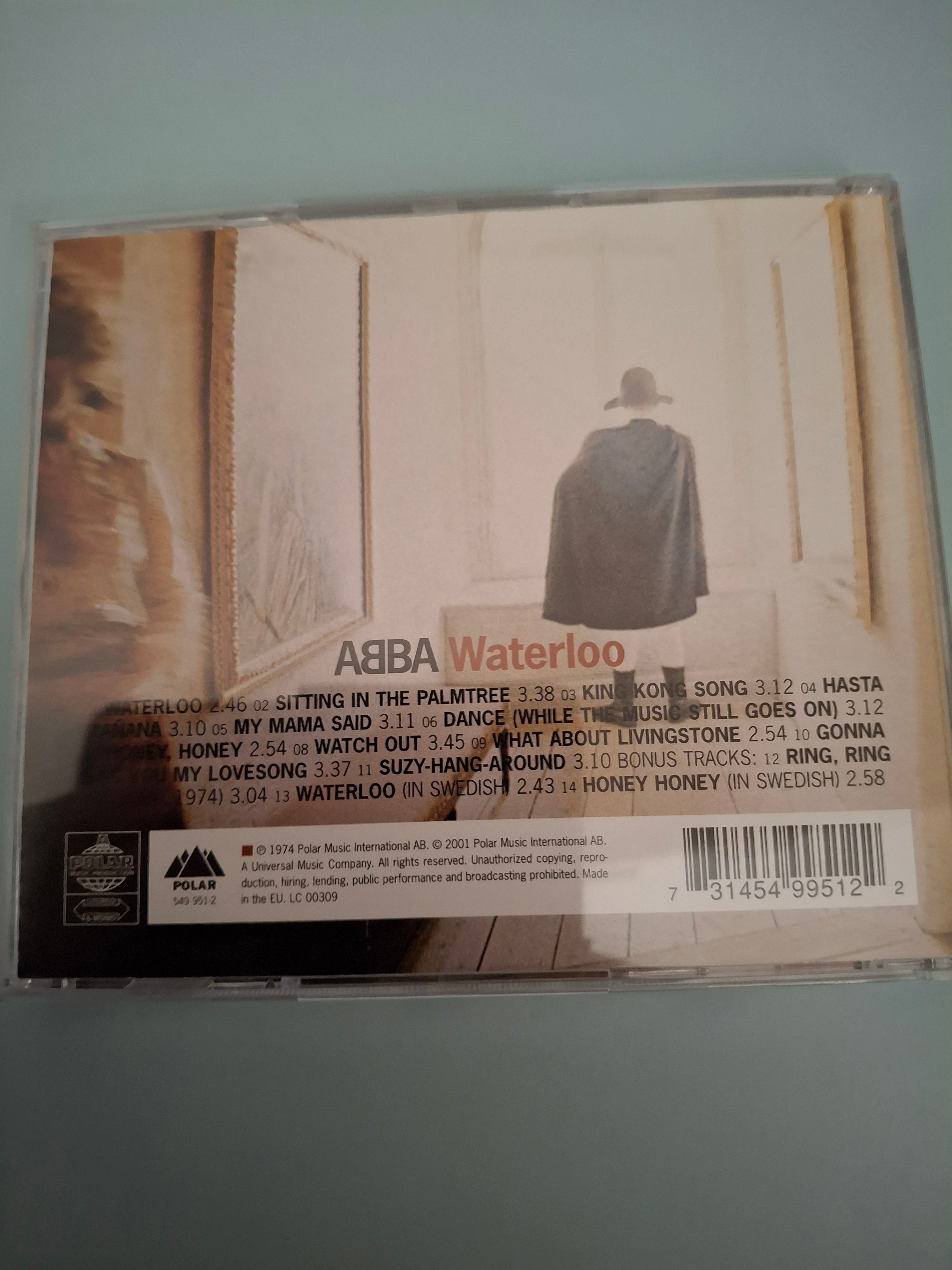 ABBA - Waterloo 24-Bit Digitally Remastered CD with 3 Bonus Tracks (2001 Re-release)