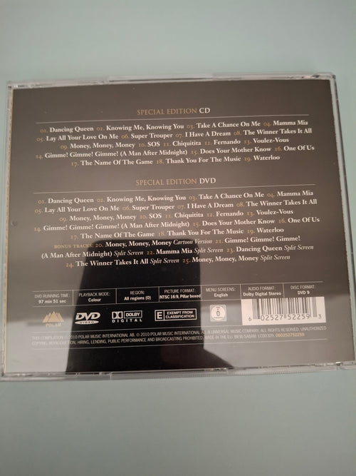 ABBA - Gold (Greatest Hits) CD/DVD Special Edition (2010 UK / EU Premium Box Set)
