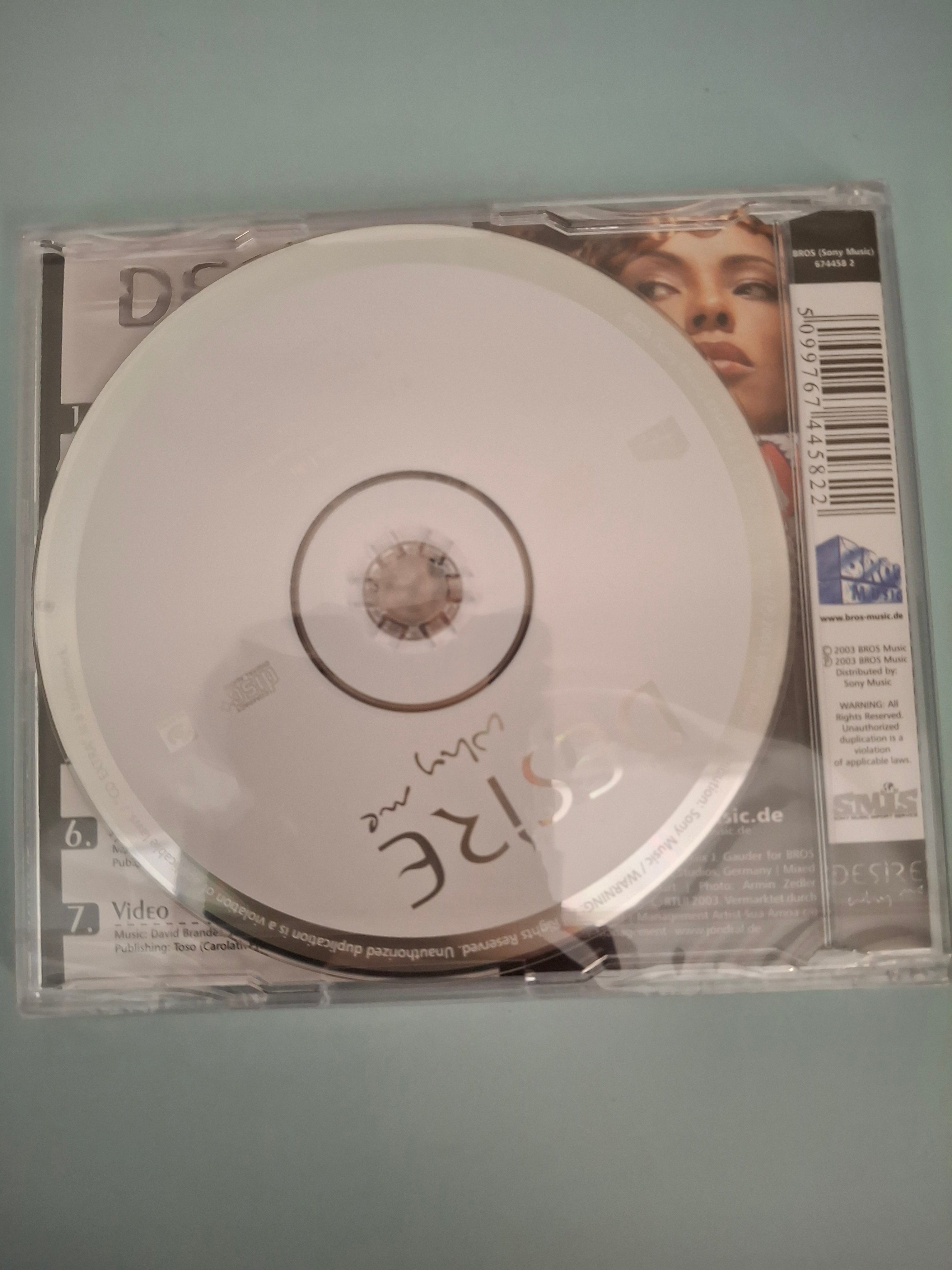 Desire - Why Me (Rare 2003 Eurohouse Maxi-CD Single) - Brand New & Sealed