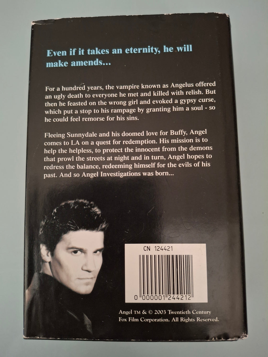 Angel: Sanctuary • Fearless • Solitary Man 3-Novel Hardback Omnibus (2003 TV Tie-In Edition)