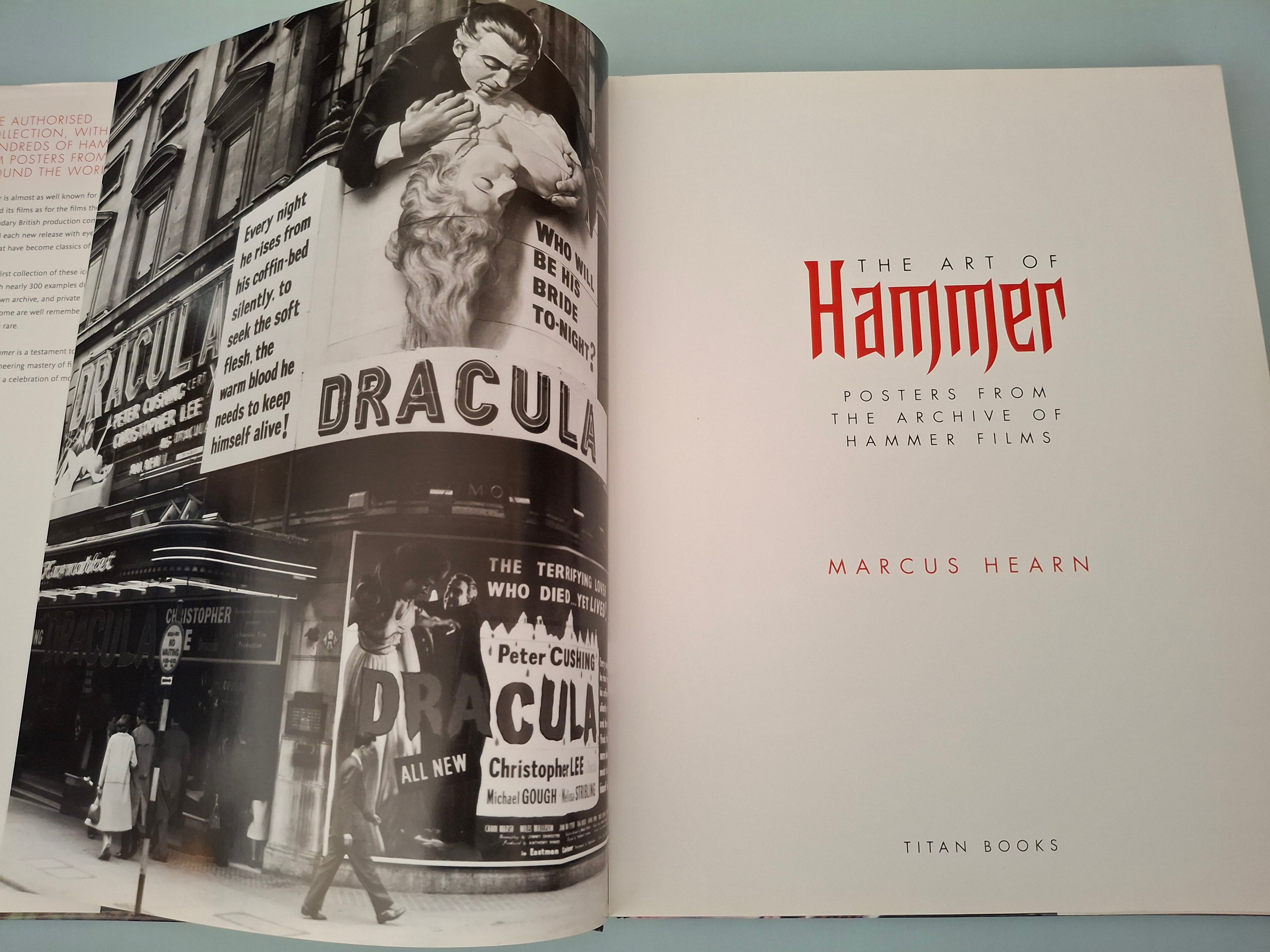 The Art of Hammer: Posters from the Archive of Hammer Films Hardback (Marcus Hearn, 2010)