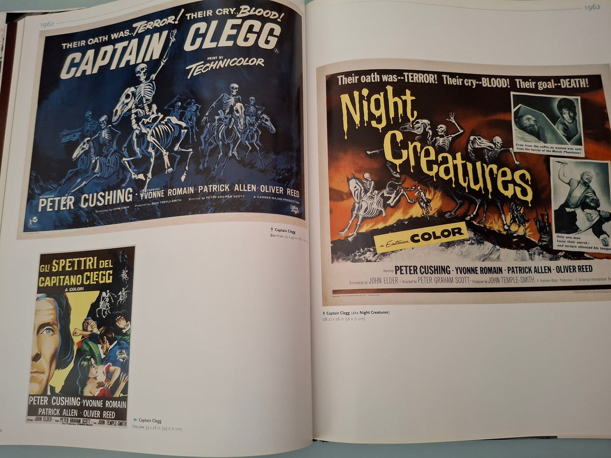 The Art of Hammer: Posters from the Archive of Hammer Films Hardback (Marcus Hearn, 2010)