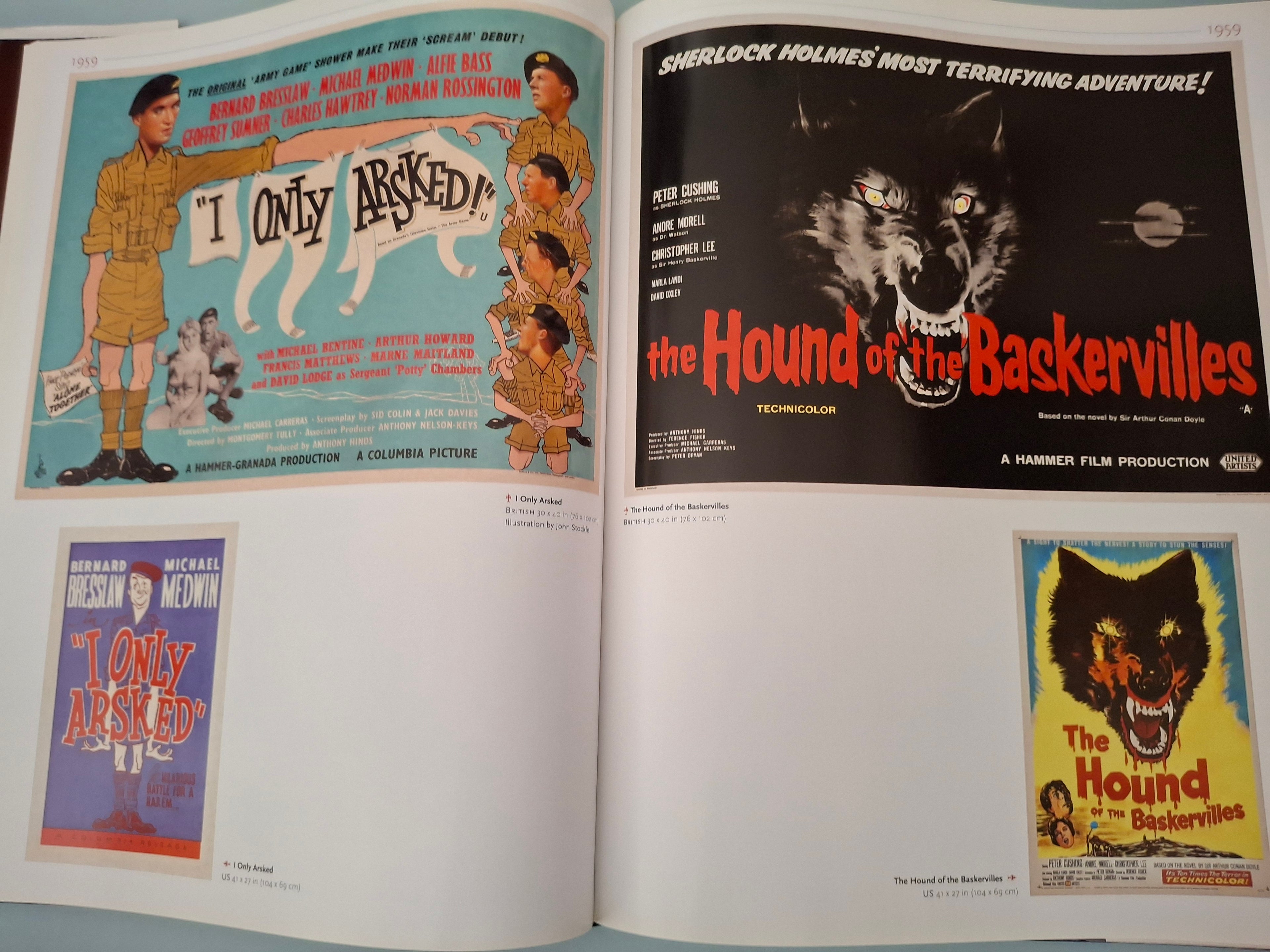 The Art of Hammer: Posters from the Archive of Hammer Films Hardback (Marcus Hearn, 2010)