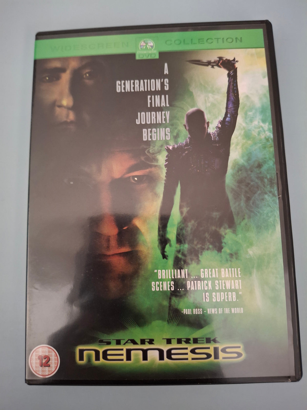 Star Trek: Nemesis DVD (2003 UK Widescreen Collection Release)