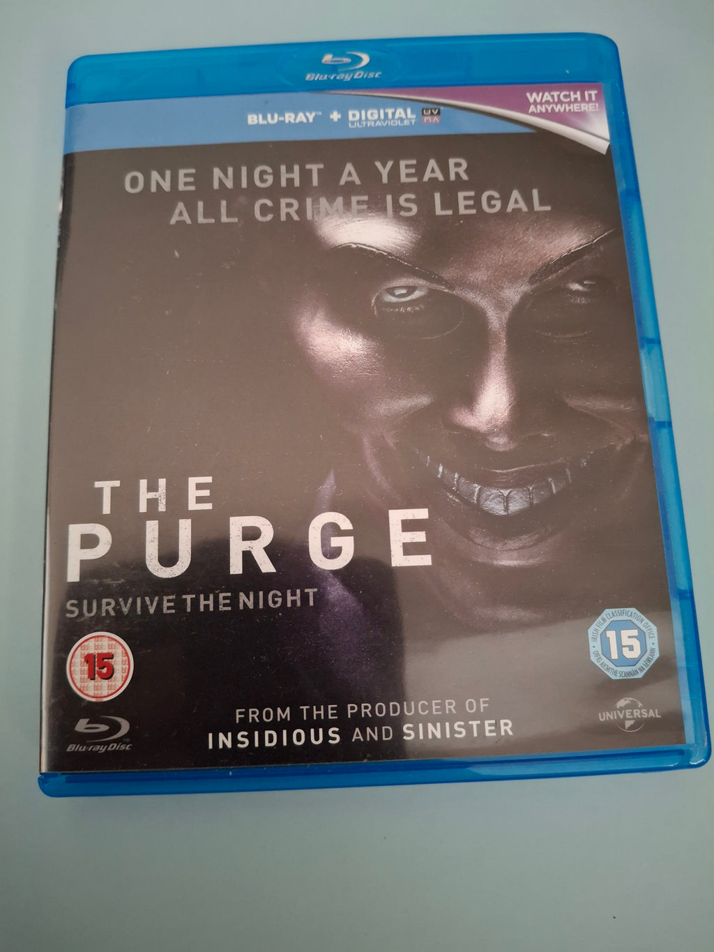 The Purge Blu-ray Film (2013 Original Movie UK Release)