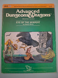 UK5 Eye of the Serpent - Vintage 1984 Advanced Dungeons & Dragons AD&D Module (TSR)