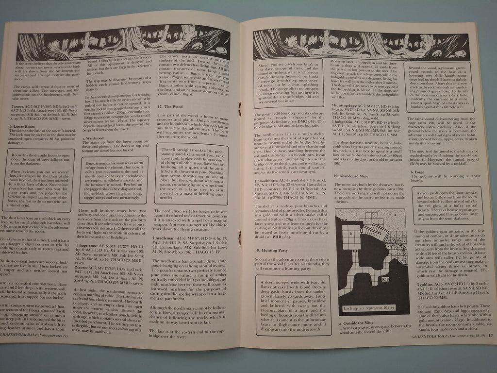 UK5 Eye of the Serpent - Vintage 1984 Advanced Dungeons & Dragons AD&D Module (TSR)