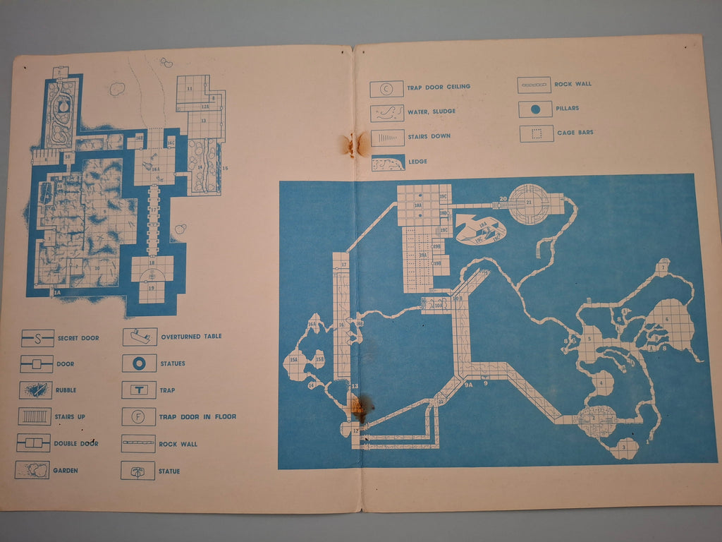 A1 Slave Pits of the Undercity - Vintage 1980 1st Edition AD&D Module (TSR 9039)