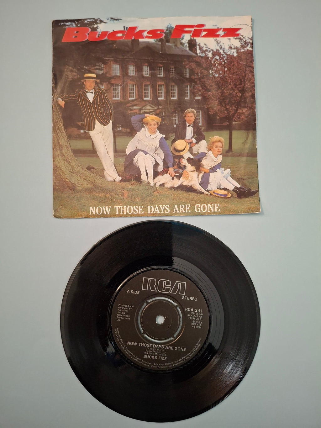 Bucks Fizz – Now Those Days Are Gone (Original 1982 UK 7" Vinyl Single) | RCA 241