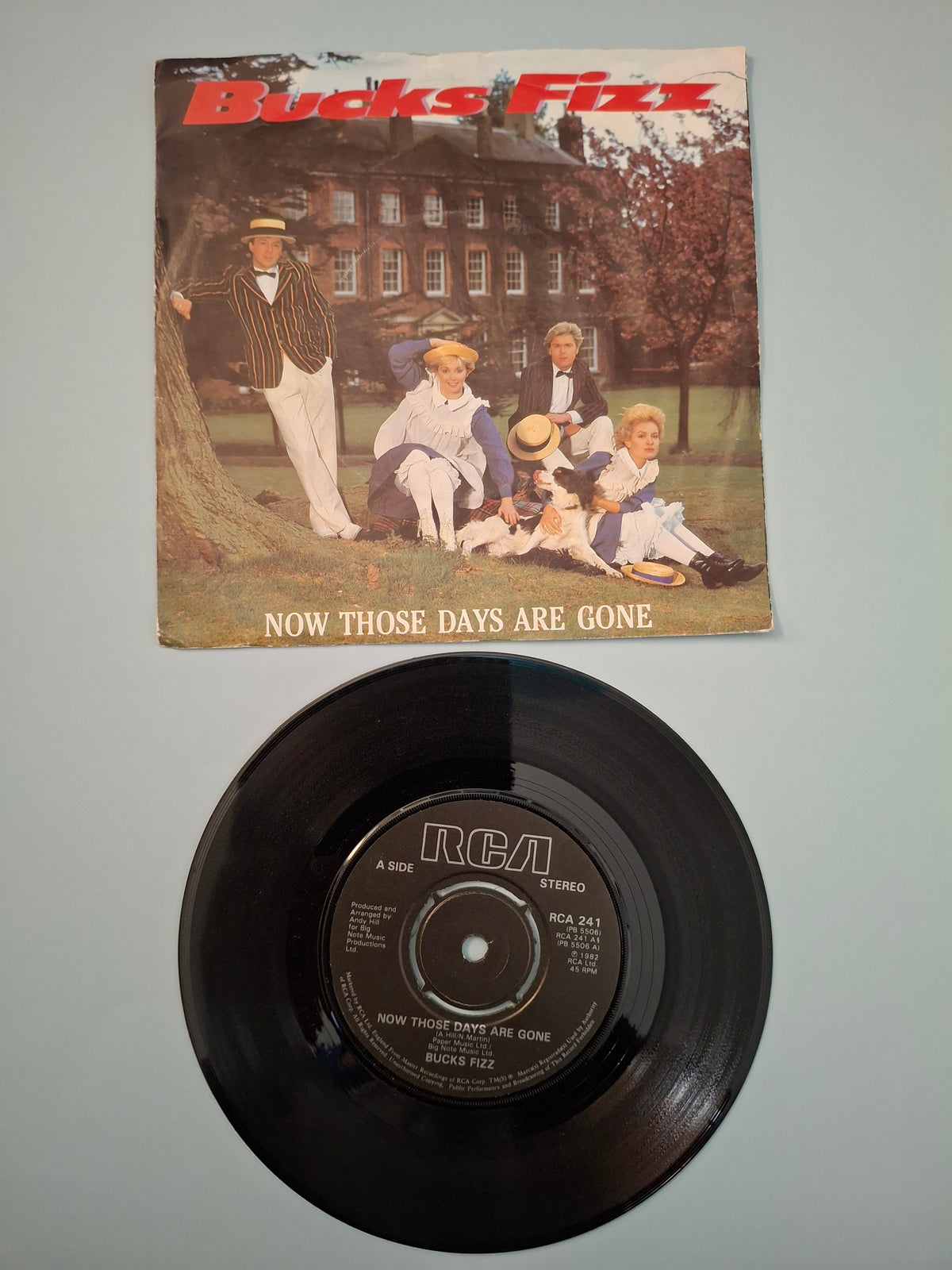 Bucks Fizz – Now Those Days Are Gone (Original 1982 UK 7" Vinyl Single) | RCA 241