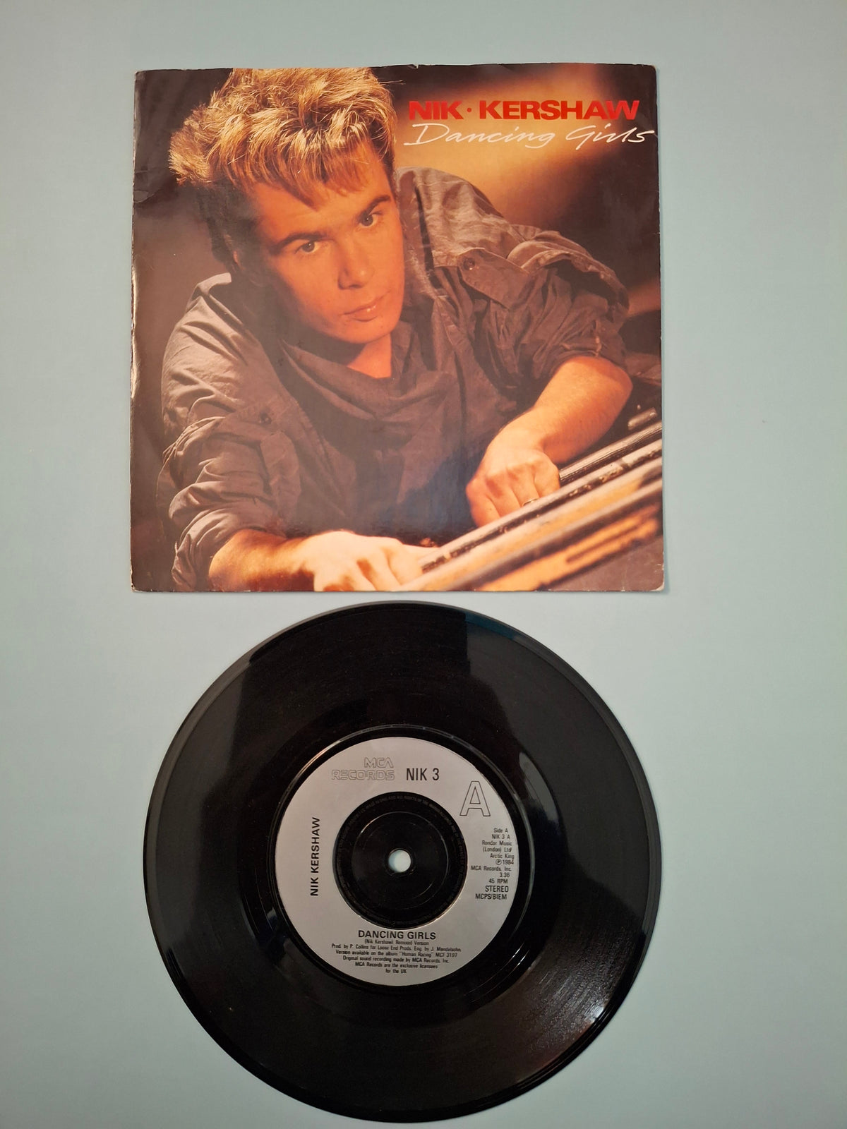 Nik Kershaw – Dancing Girls (Original 1984 UK 7" Vinyl Single) | MCA NIK 3