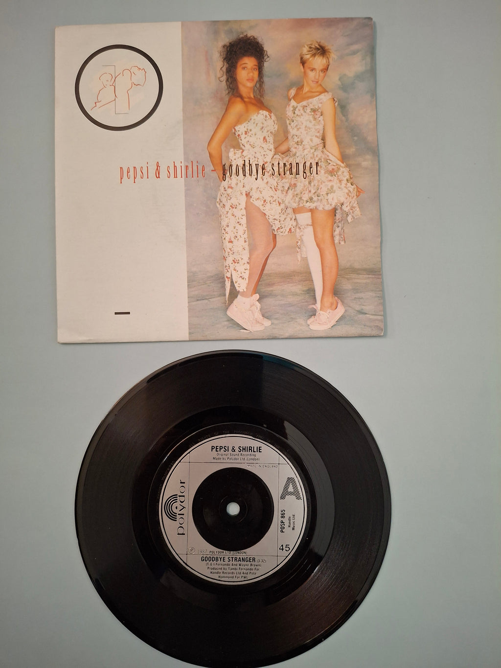 Pepsi & Shirlie – Goodbye Stranger (Original 1987 UK 7" Vinyl Single) | Polydor POSP 865