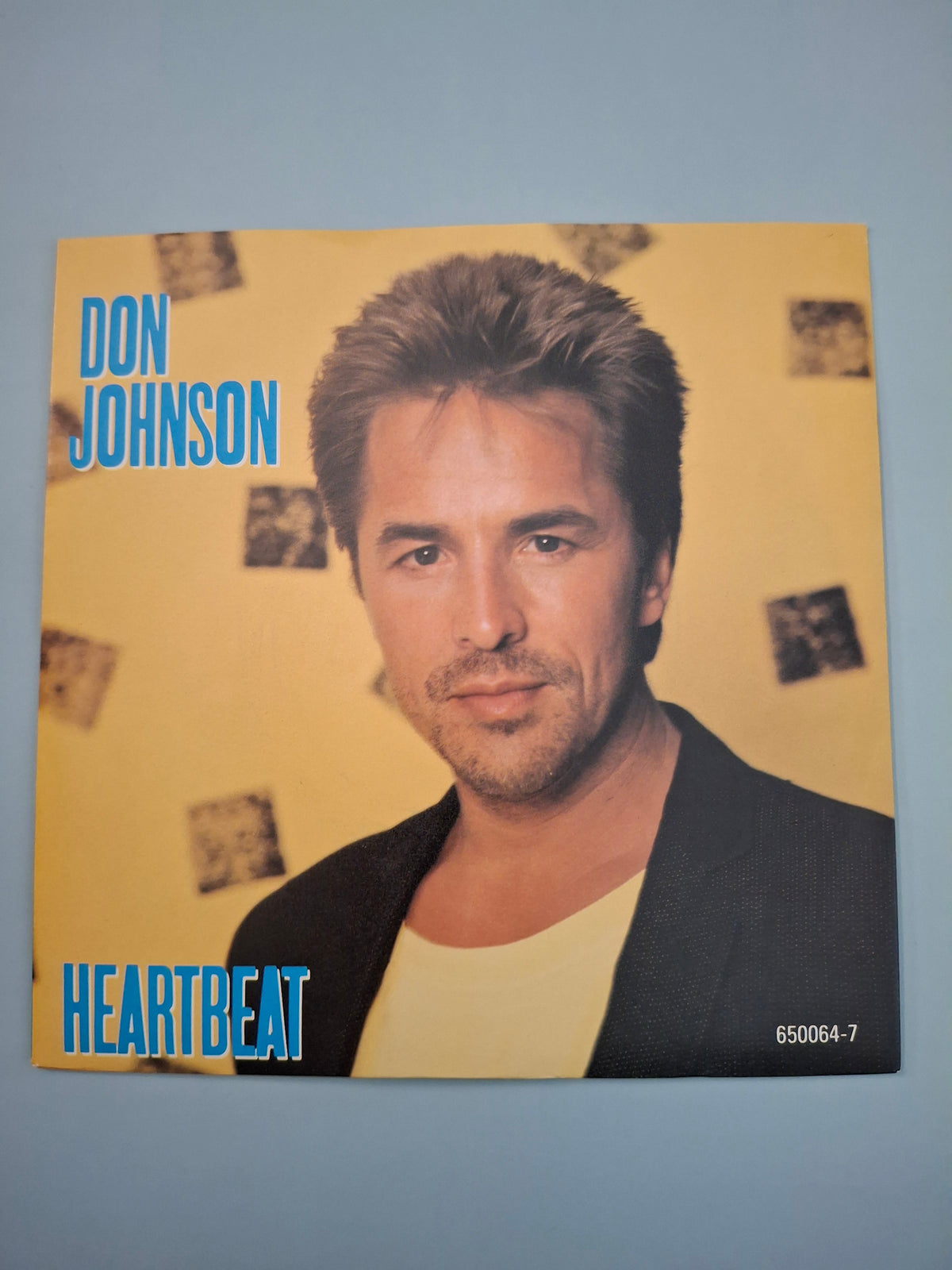 Don Johnson - Heartbeat - 1986 UK First Pressing 7" Vinyl Single (650064 7)