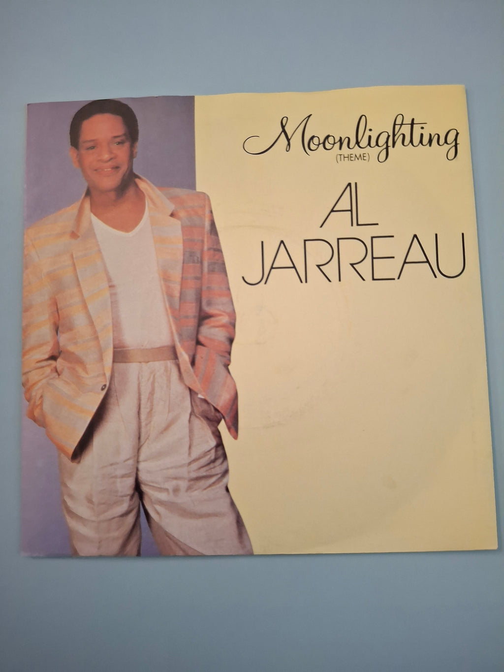 Al Jarreau - Moonlighting (Theme) - 1987 UK First Pressing 7" Vinyl Single (U 8407)