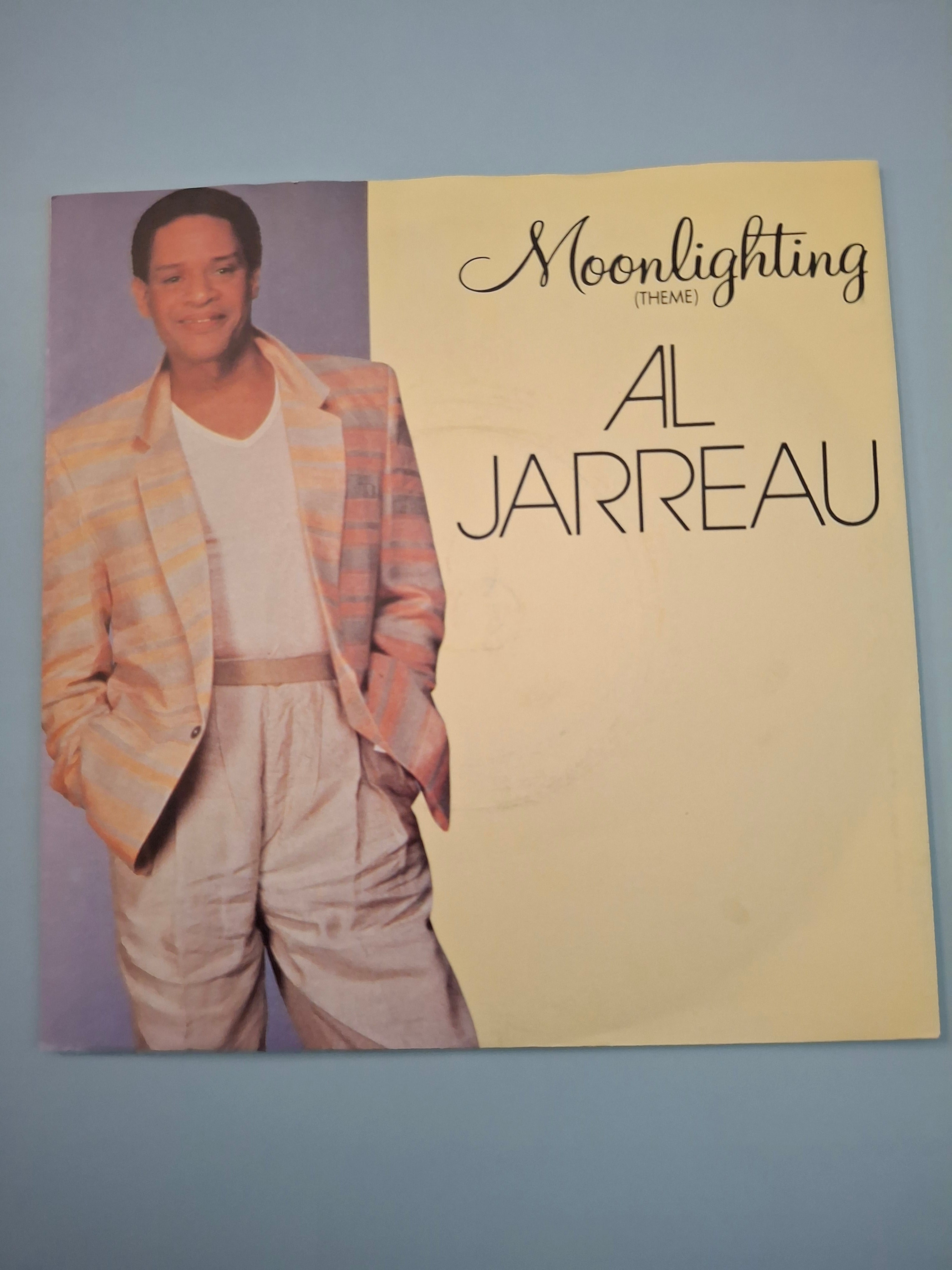 Al Jarreau - Moonlighting (Theme) - 1987 UK First Pressing 7" Vinyl Single (U 8407)