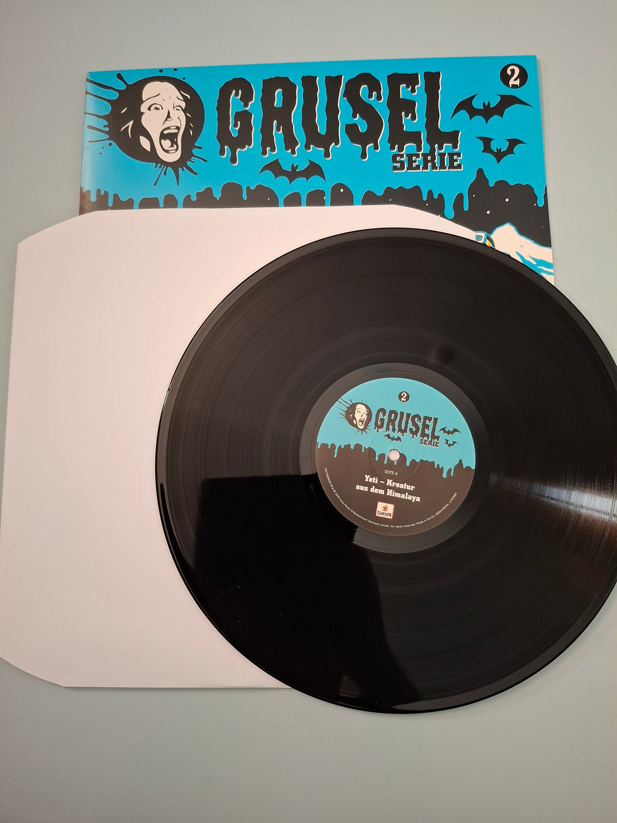 Gruselserie - Folge 2: Yeti – Kreatur aus dem Himalaya - Rare German Horror Audio Play Vinyl LP - EUROPA