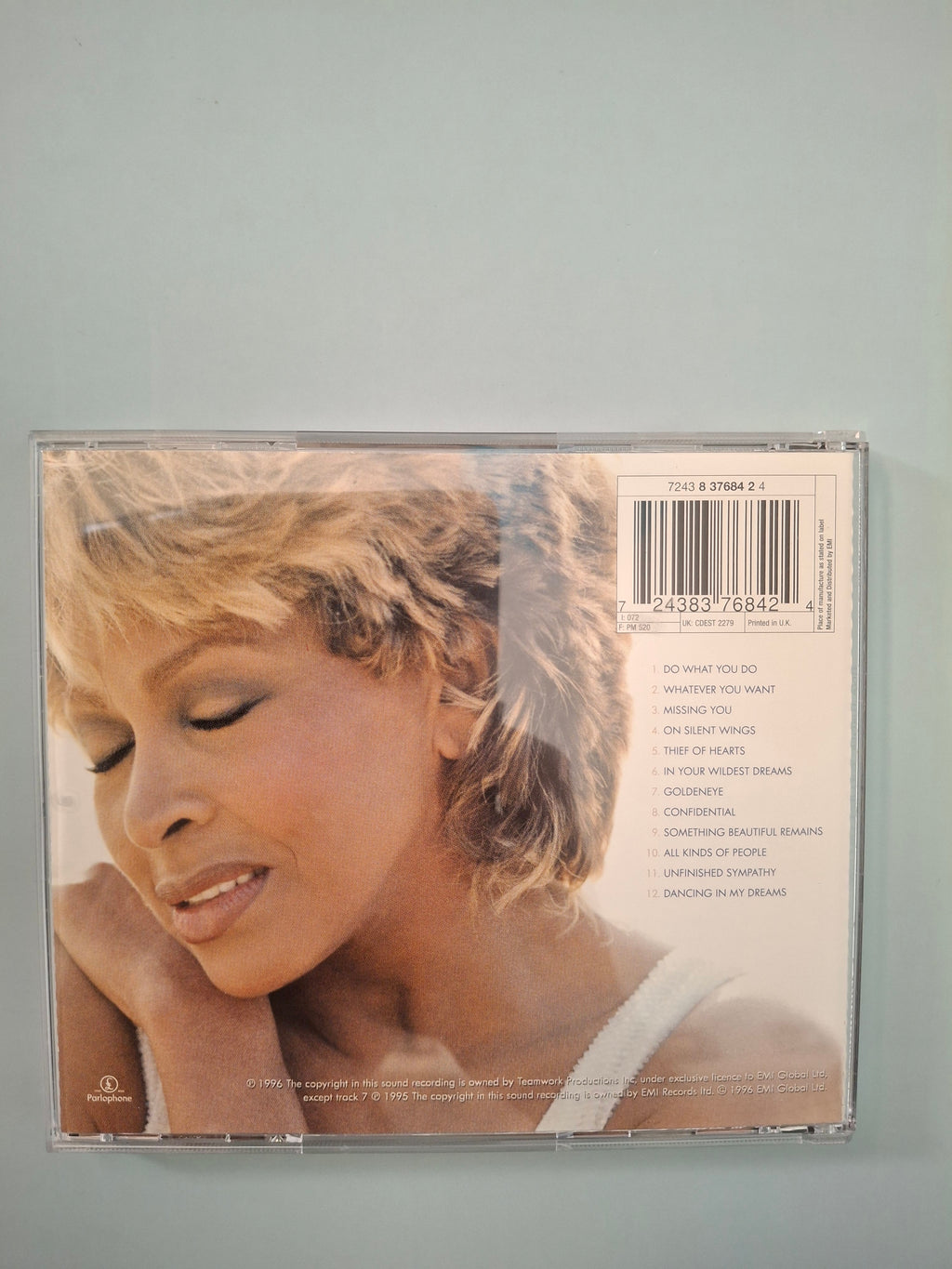 Tina Turner - Wildest Dreams - Vintage 1996 UK Soul Pop CD Album - Parlophone