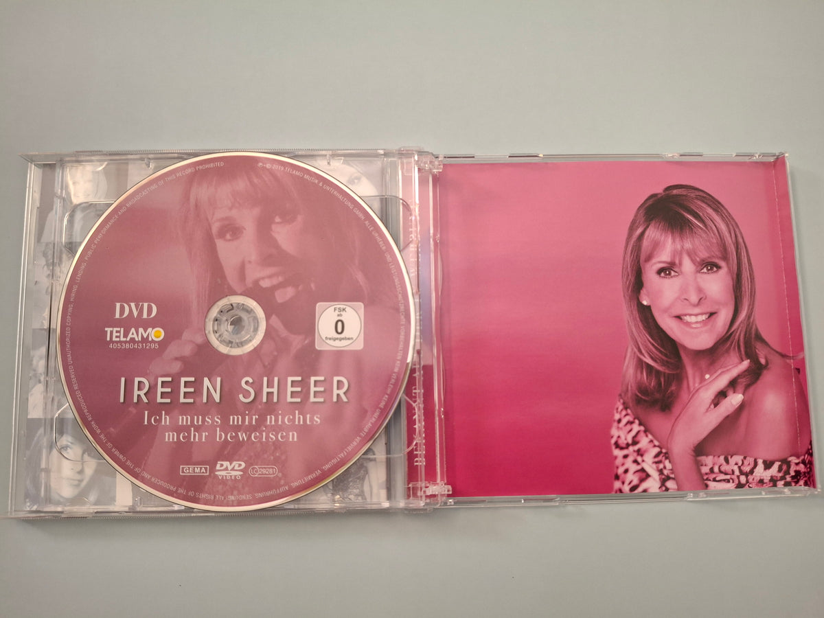 Ireen Sheer - Ich muss mir nichts mehr beweisen - Rare German Schlager CD + DVD Deluxe Edition Set - TELAMO Import