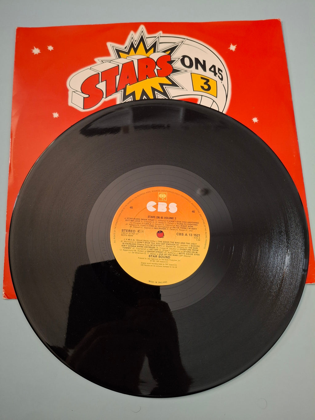Star Sound - Stars On 45 Volume 3 (1981 CBS UK 12" Vinyl Special Single)
