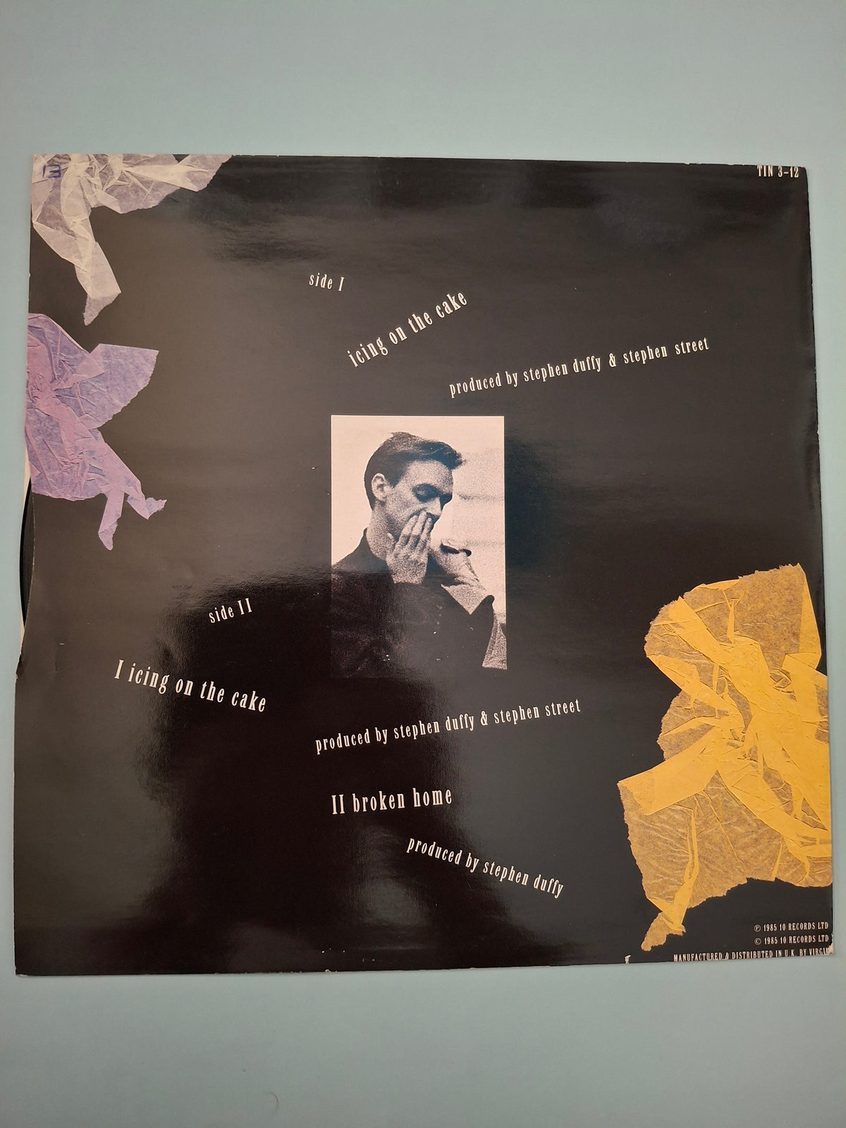 Stephen 'Tin Tin' Duffy - Icing On The Cake (1985 10 Records UK 12" Extended Single)