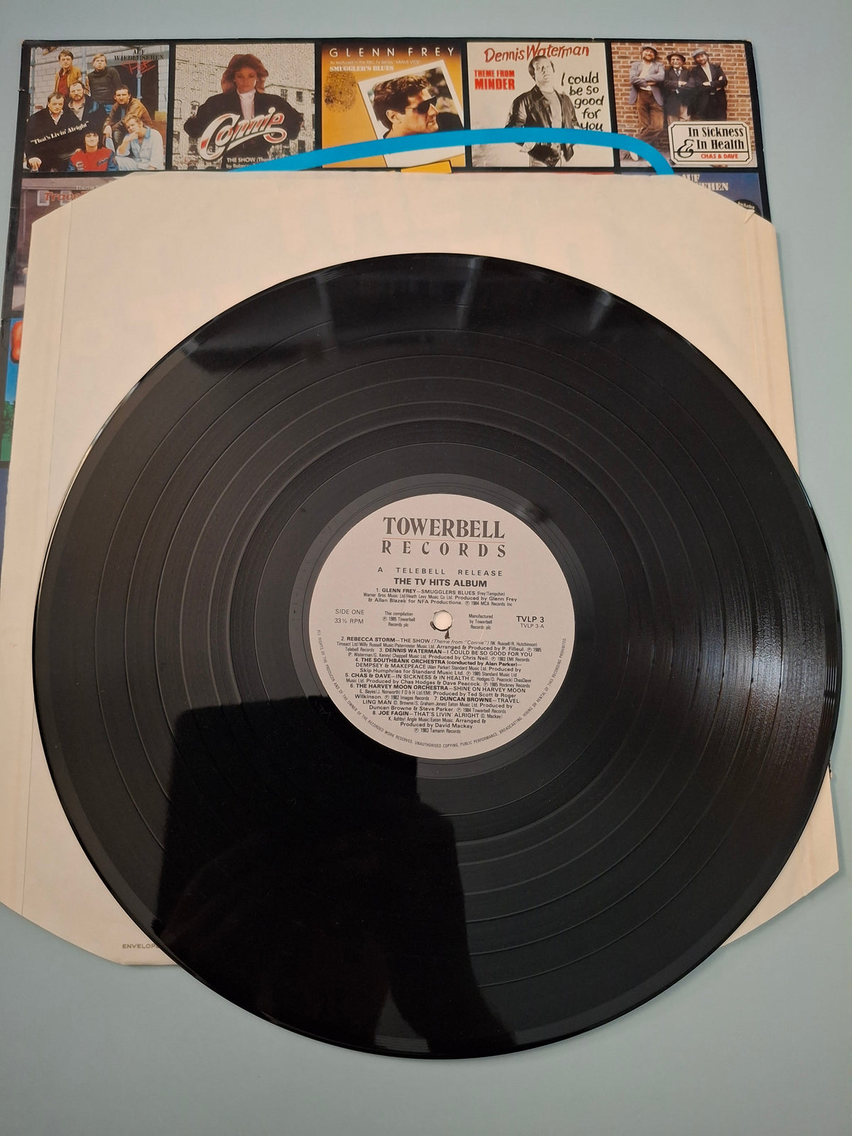 The TV Hits Album - 16 Original Hit TV Theme Tunes (1985 Towerbell UK Vinyl LP)