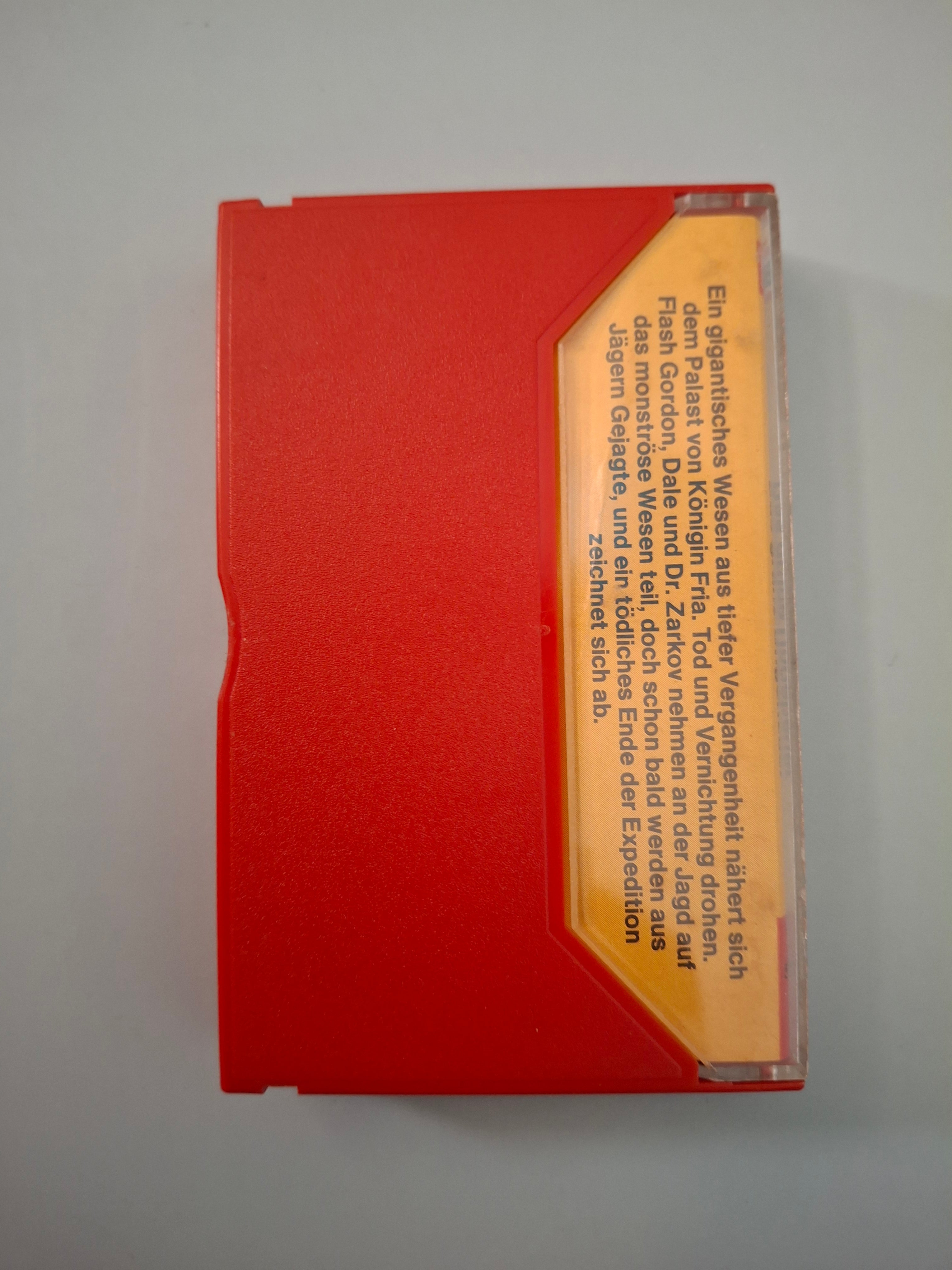 Flash Gordon - Folge 7: Das grüne Ungeheuer - Rare 1980s Vintage German Sci-Fi Cassette - Original EUROPA Yellow Shell Pressing
