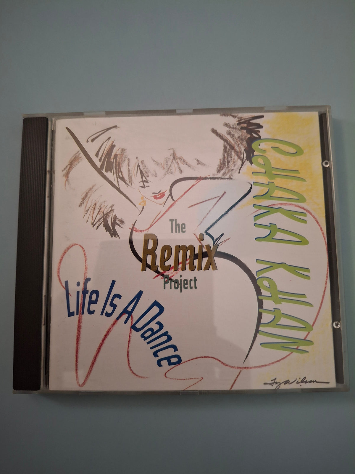 Chaka Khan - Life Is a Dance: The Remix Project - Vintage 1989 German Import Soul Funk CD - Warner Bros.