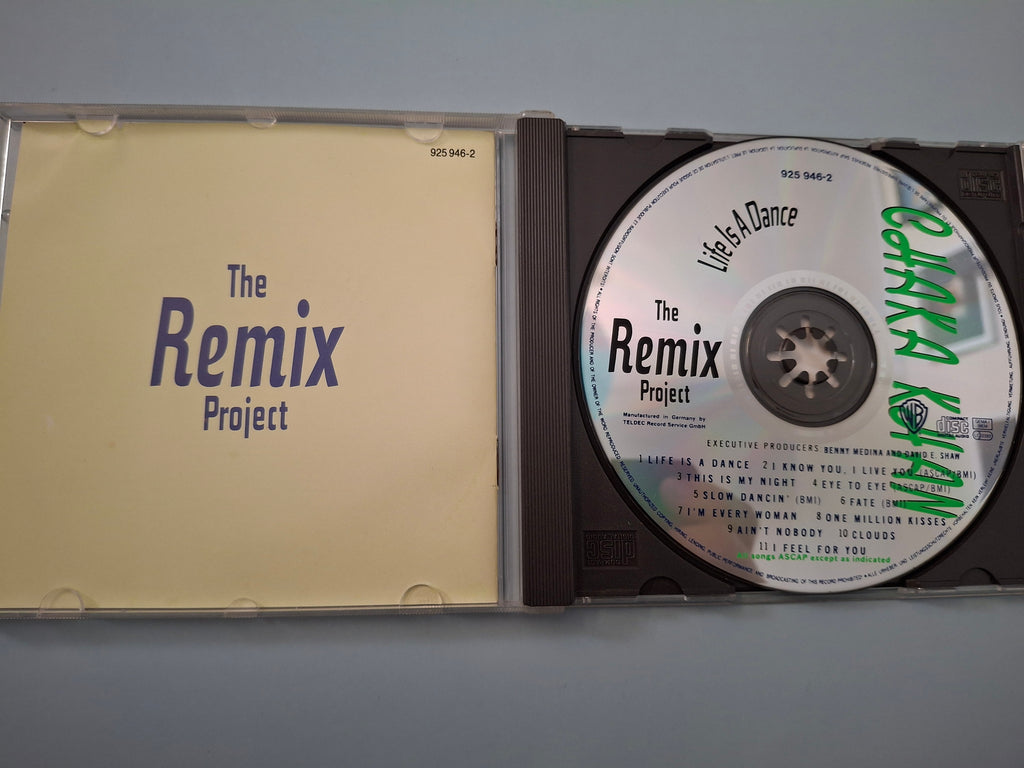 Chaka Khan - Life Is a Dance: The Remix Project - Vintage 1989 German Import Soul Funk CD - Warner Bros.