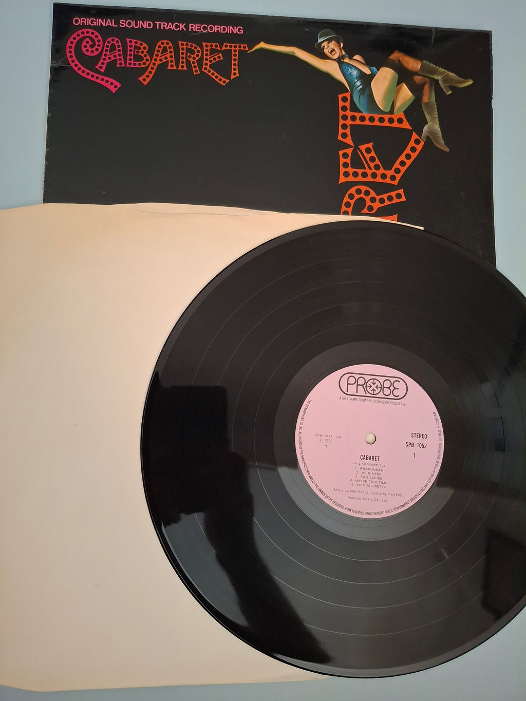 Cabaret - Original 1972 UK Soundtrack Vinyl LP (Liza Minnelli / Joel Grey)