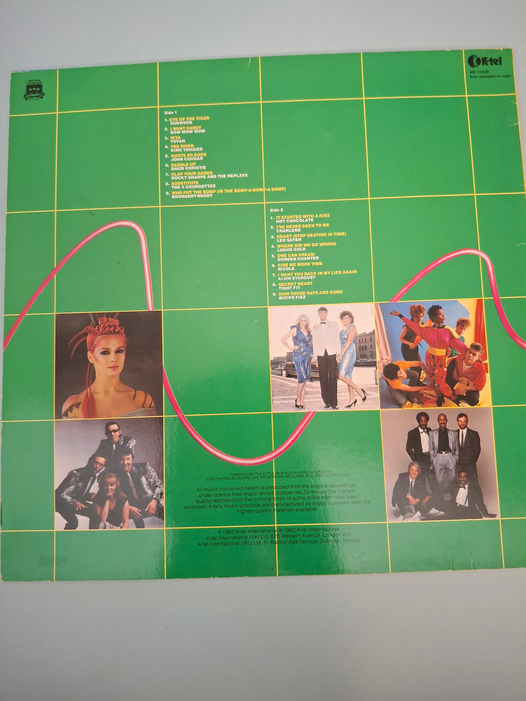 Chart Heat - Original 1982 K-Tel Compilation Vinyl LP (NE 1180B)
