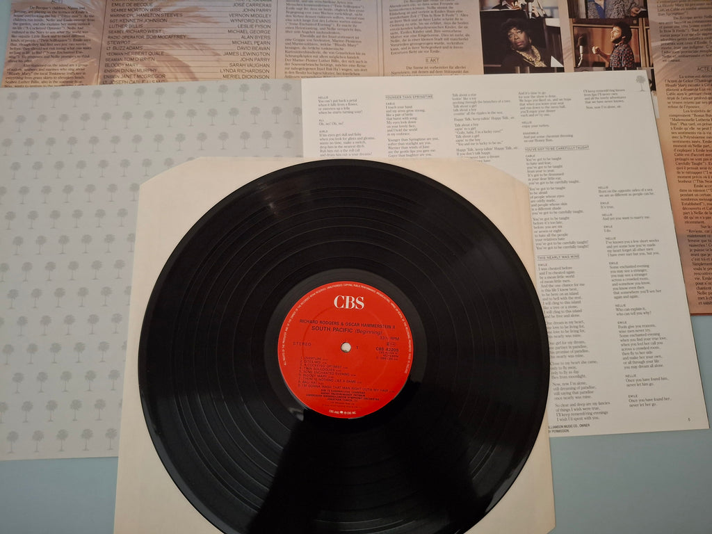 Rodgers & Hammerstein: South Pacific - Original 1986 UK Gatefold Vinyl LP (CBS 42205)