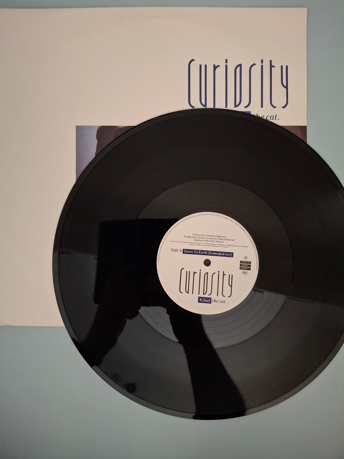 Curiosity Killed The Cat - Down To Earth (Extended Mix) Original 1986 UK 12" Vinyl Single (CATX 2)
