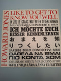 Howard Jones - Like To Get To Know You Well (International Remix) Original 1984 UK 12" Vinyl Single (HOW 5(T))